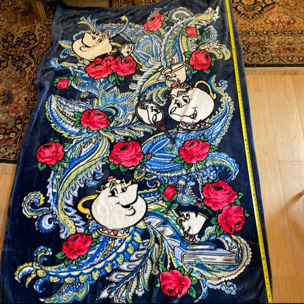 Beauty and The Beast blanket